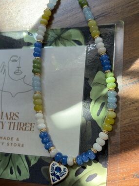 BLUE JADE NECKLACE
